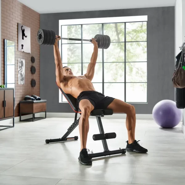 Juego de Mancuernas Ajustables 2 en 1 de 30 kg - Imagen 3
