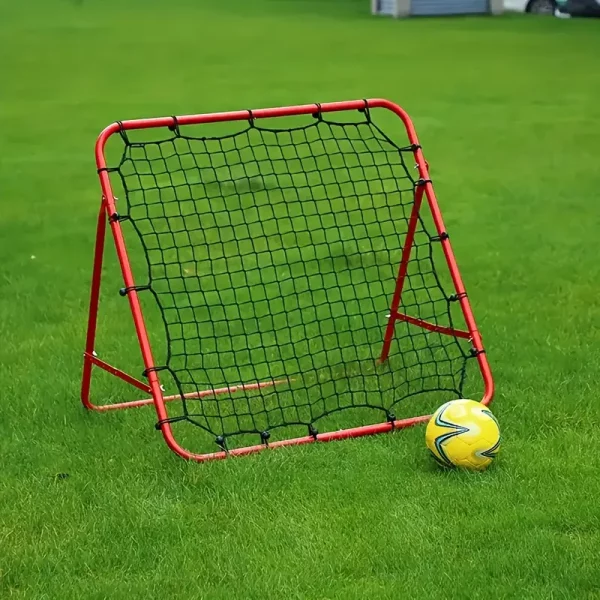 Red de Rebote para Fútbol sin Soporte - Entrenador Ajustable con 20 Correas Elásticas
